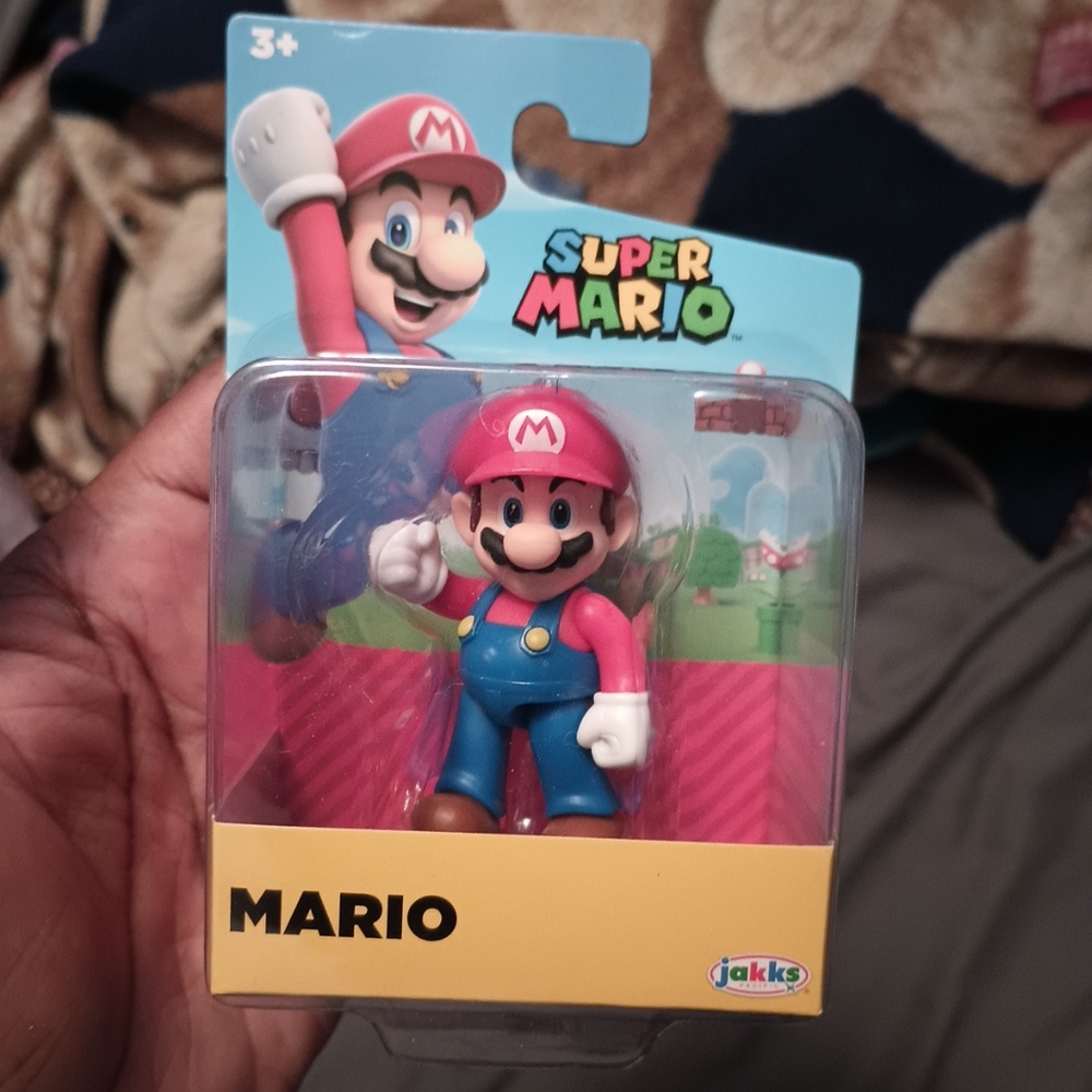 Nintendo Red and Blue Action Figure Playset